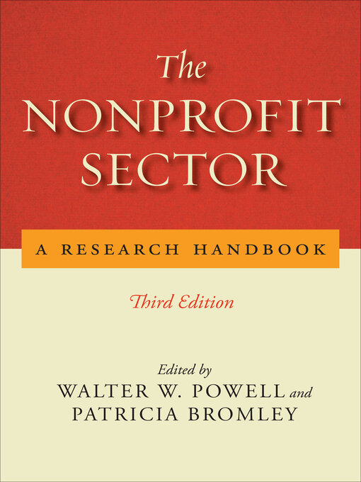 Title details for The Nonprofit Sector by Walter W Powell - Available